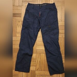 Under Armour Men's Dark Blue Cargo Pants